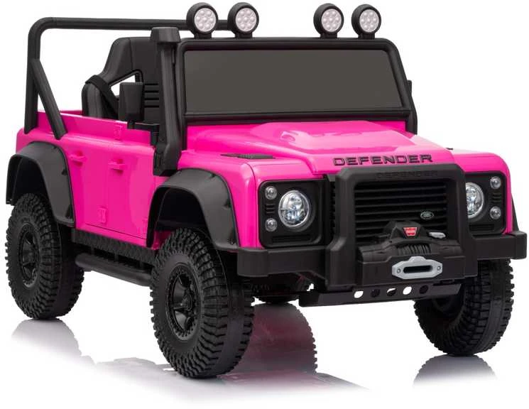 Elektromobilis Land Rover Defender 110 SVX Concept, Rožinė