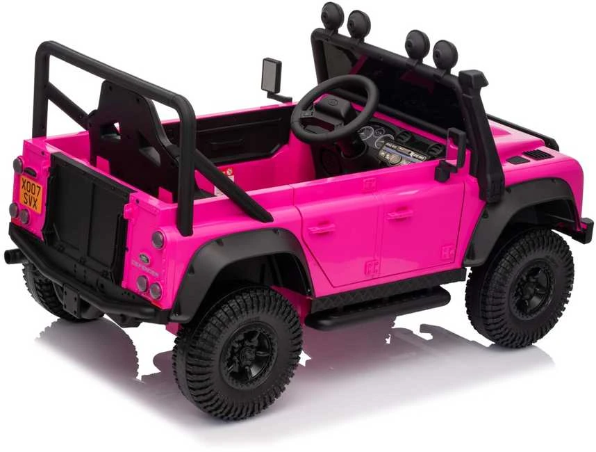 Elektromobilis Land Rover Defender 110 SVX Concept, Rožinė