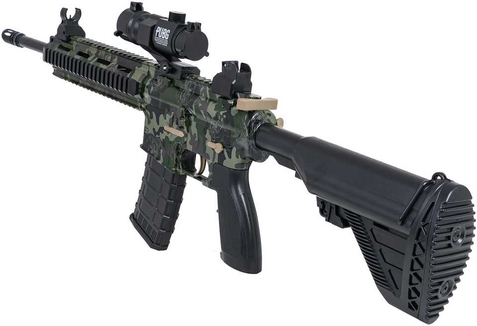 Ramiz M416 vandens želė kulkų šautuvas su priedais