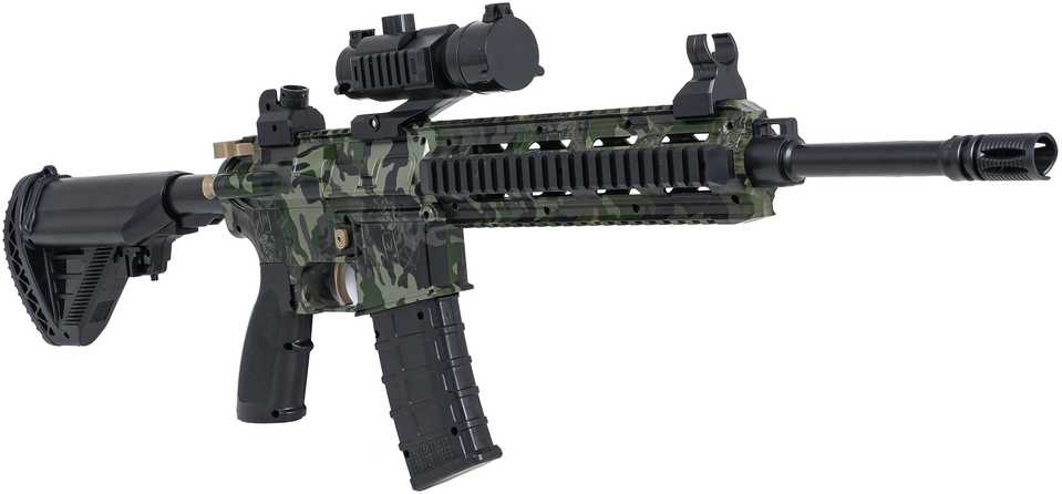 Ramiz M416 vandens želė kulkų šautuvas su priedais