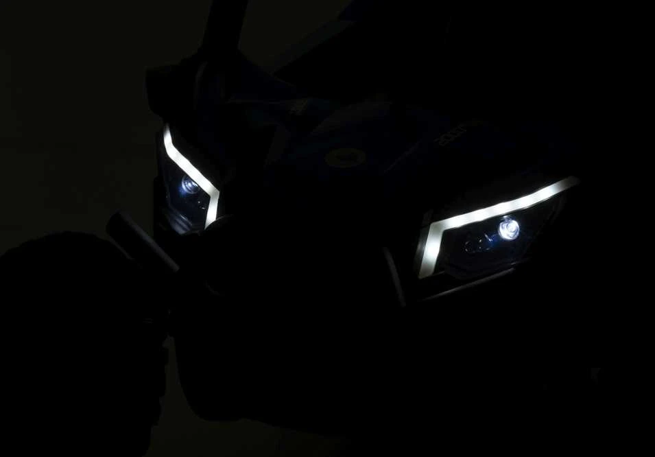 Vaikiškas elektrinis UTV-MX keturratis su 3 greičiais ir saugos mygtuku, nuo 3 metų