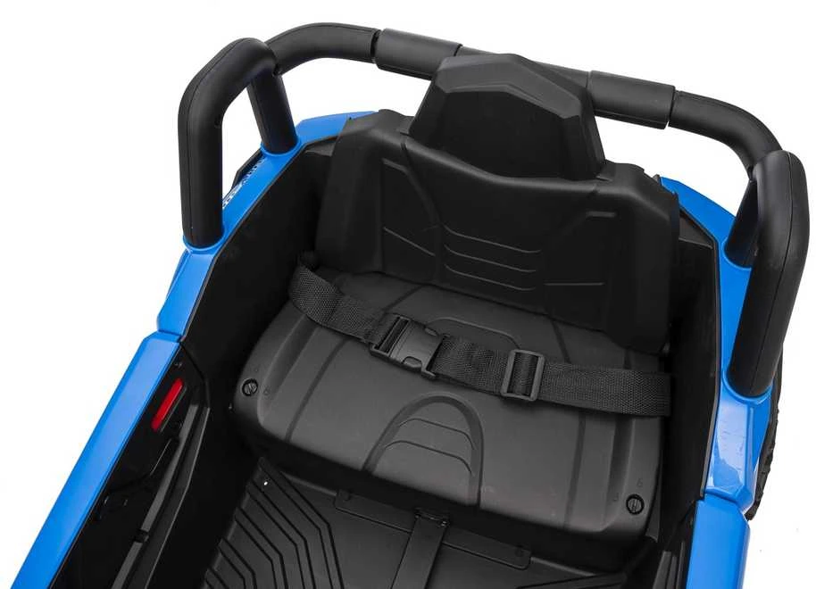 Vaikiškas elektrinis UTV-MX keturratis su 3 greičiais ir saugos mygtuku, nuo 3 metų