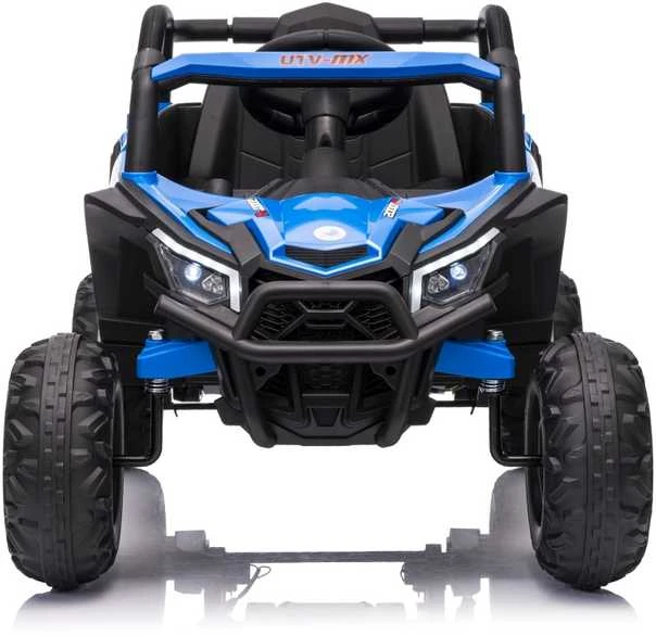 Vaikiškas elektrinis UTV-MX keturratis su 3 greičiais ir saugos mygtuku, nuo 3 metų