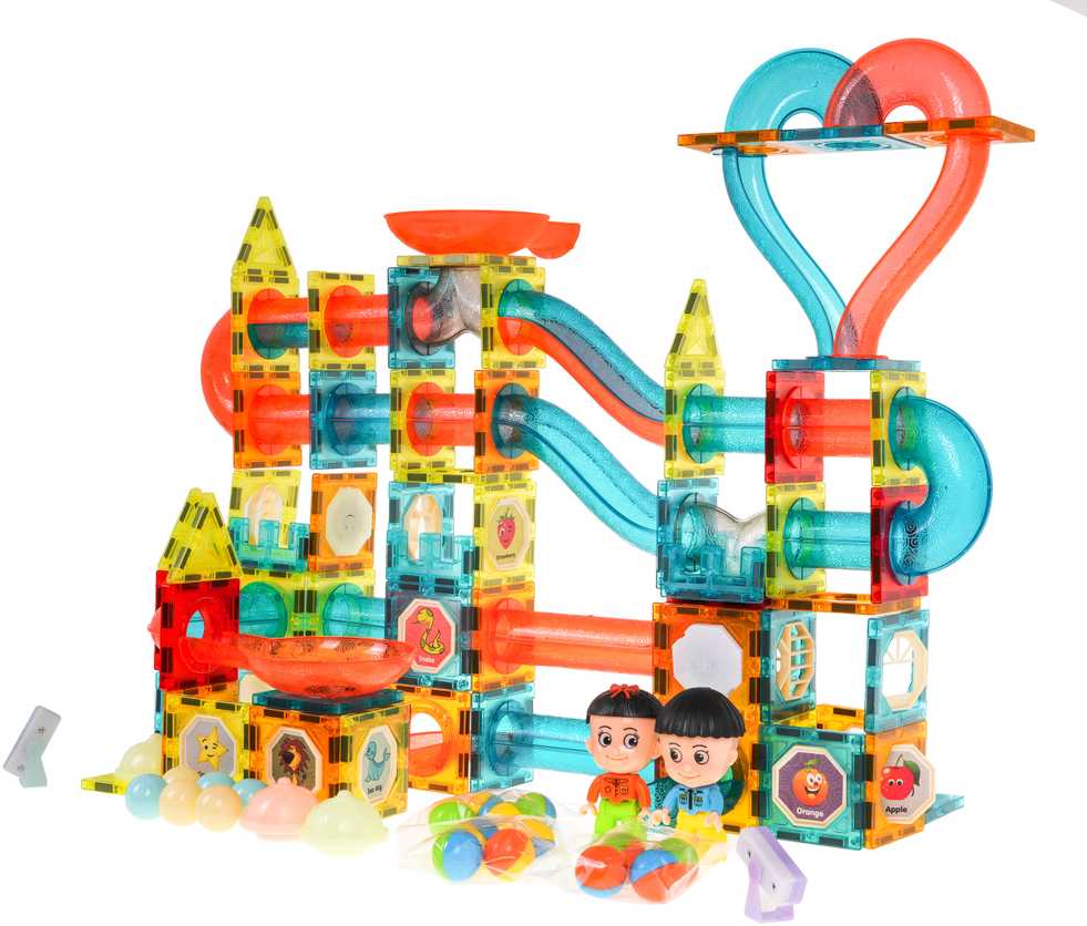 Ramiz Rinkinys Magnetic Blocks 202 dalys