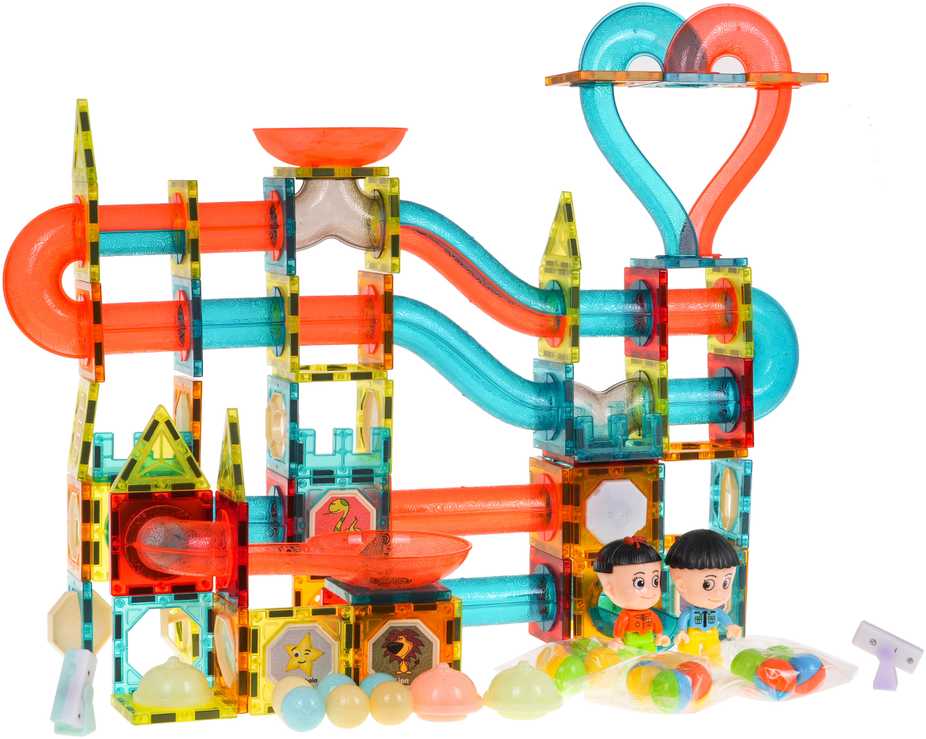 Ramiz Rinkinys Magnetic Blocks 202 dalys