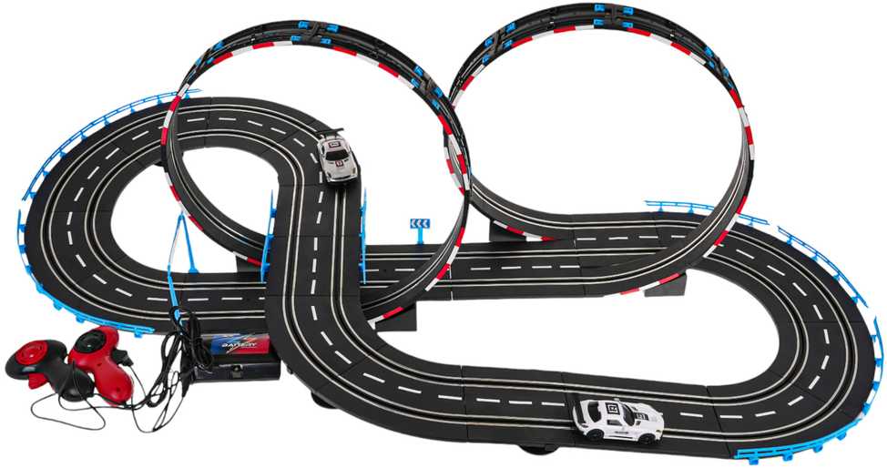 Lenktynių trasa MAX SPEED su automobiliais