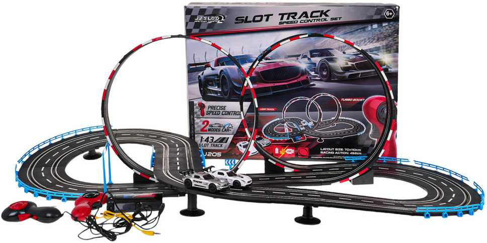 Lenktynių trasa MAX SPEED su automobiliais
