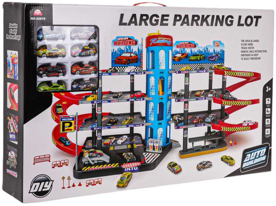 MEGA garažas parkavimas + automobiliai (ZPG.92819)