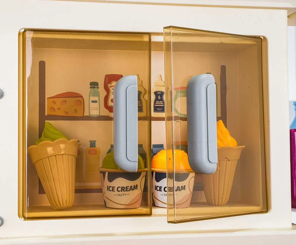 Ramiz MEGA didelė ir moderni žaislinė virtuvėlė Western Kitchen