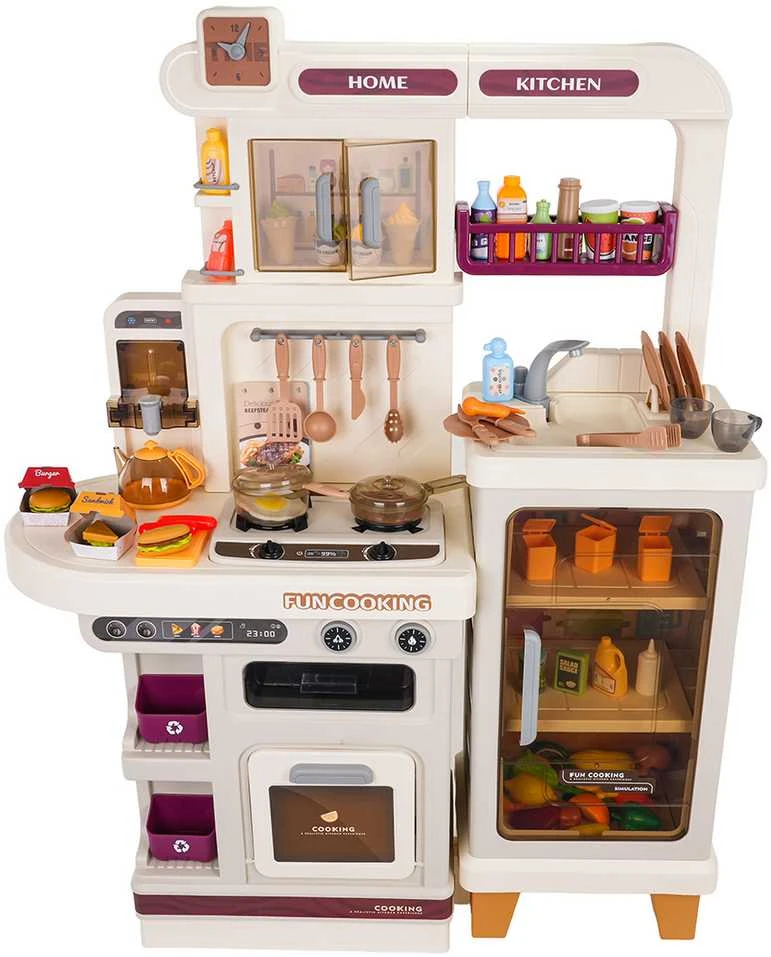 Ramiz MEGA didelė ir moderni žaislinė virtuvėlė Western Kitchen