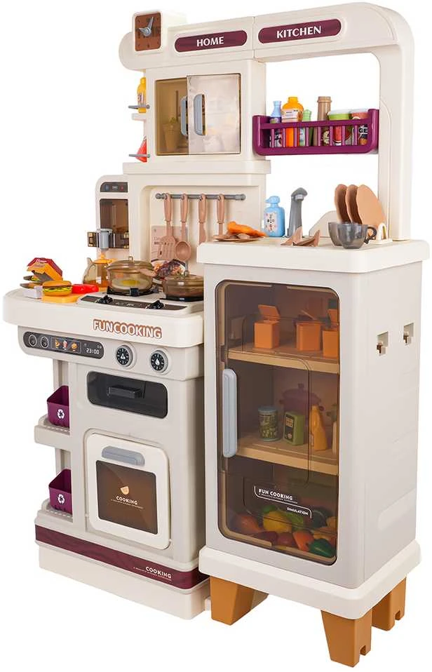 Ramiz MEGA didelė ir moderni žaislinė virtuvėlė Western Kitchen