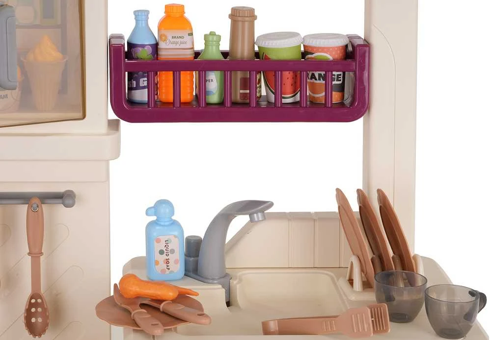 Ramiz MEGA didelė ir moderni žaislinė virtuvėlė Western Kitchen