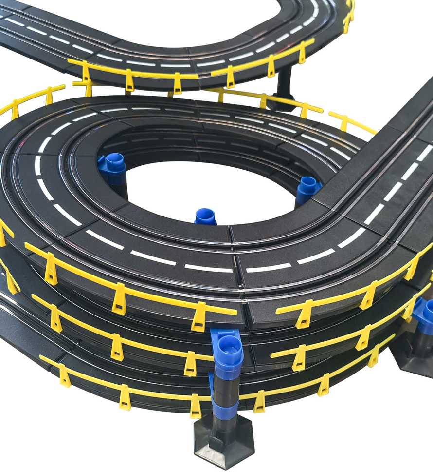 Ramiz Lenktynių trasa Mega Race Track Crazy Loop 1:43
