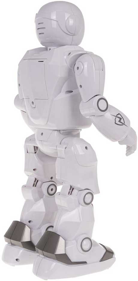 RAMIZ Radijo bangomis valdomas baltas robotas Mega R/C