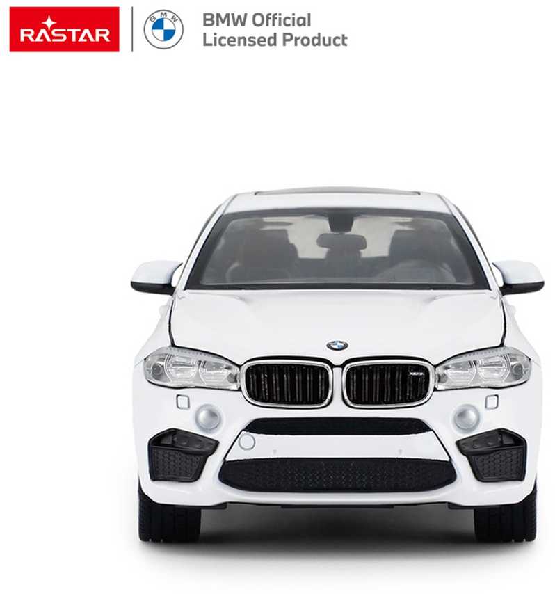 Autko Metalowe 1:24 BMW X6M Balta RASTAR