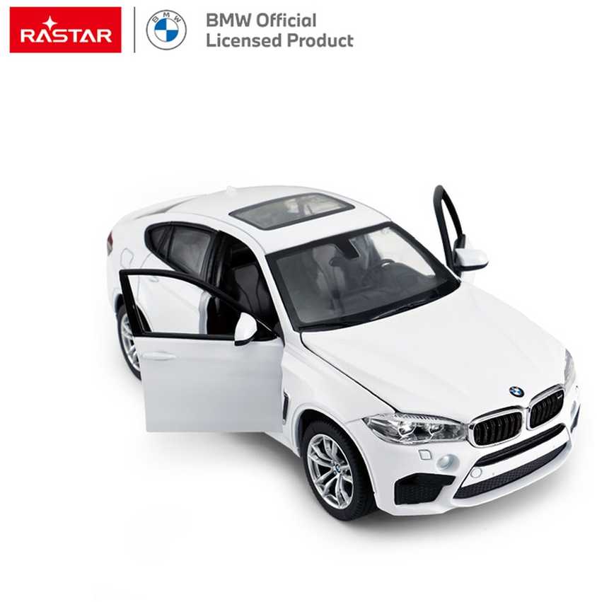 Autko Metalowe 1:24 BMW X6M Balta RASTAR