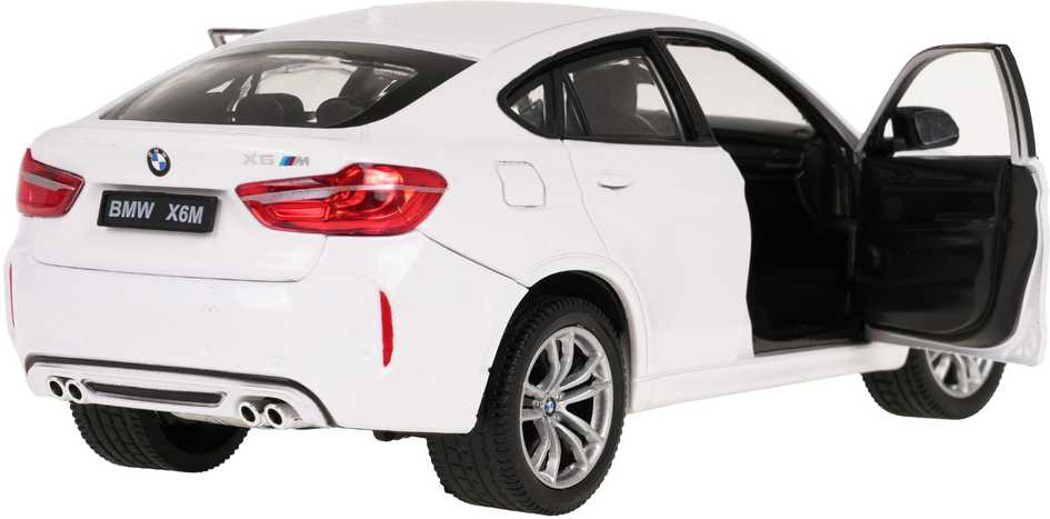 Autko Metalowe 1:24 BMW X6M Balta RASTAR