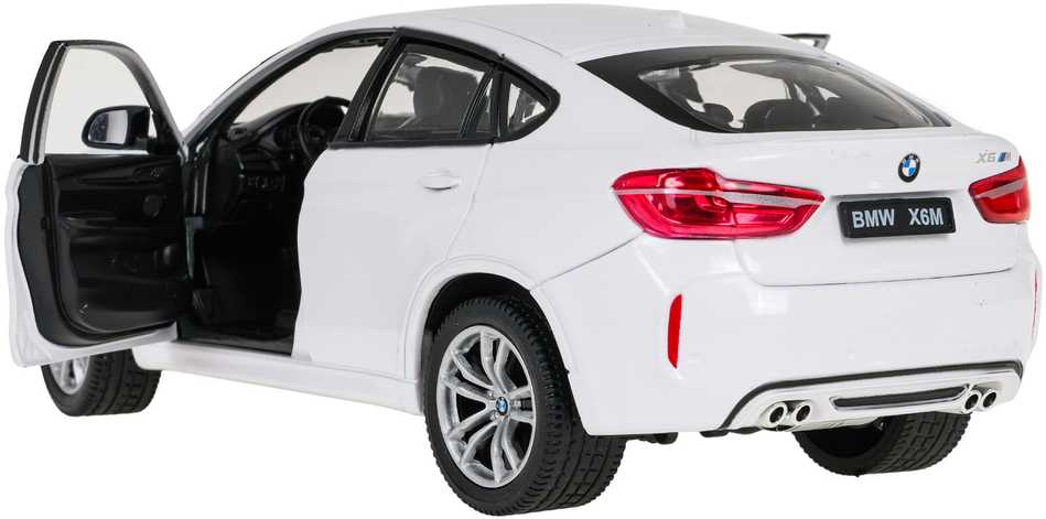 Autko Metalowe 1:24 BMW X6M Balta RASTAR