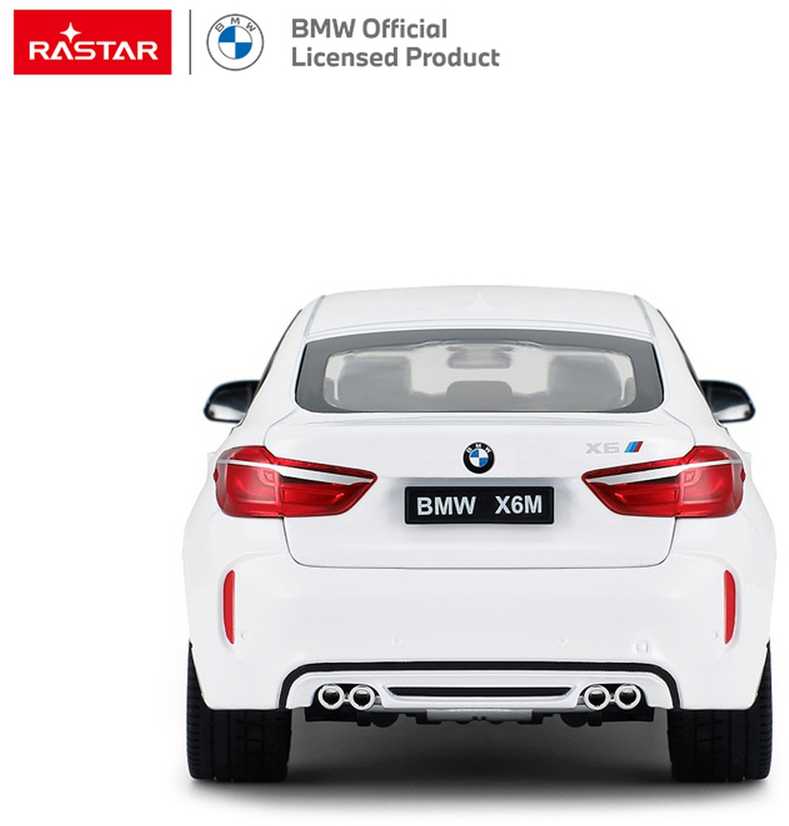 Autko Metalowe 1:24 BMW X6M Balta RASTAR