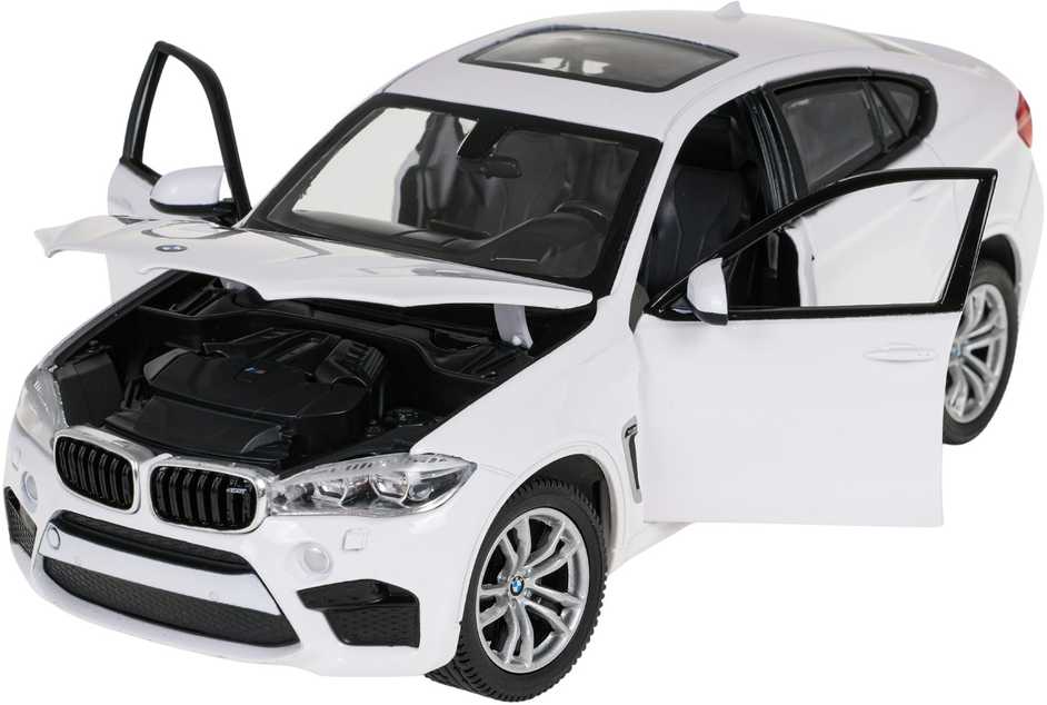 Autko Metalowe 1:24 BMW X6M Balta RASTAR