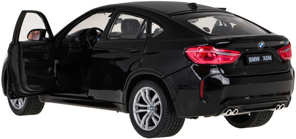 Autko Metalowe 1:24 BMW X6M Juodas RASTAR