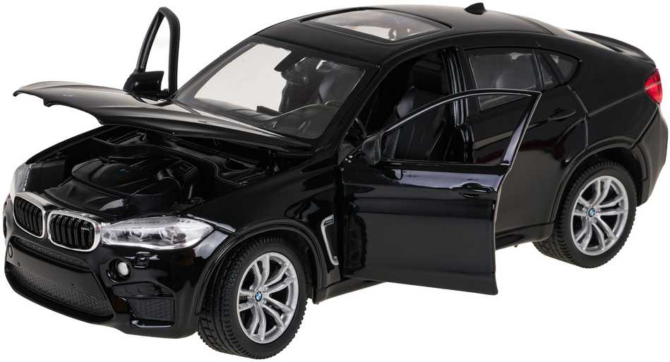 Autko Metalowe 1:24 BMW X6M Juodas RASTAR