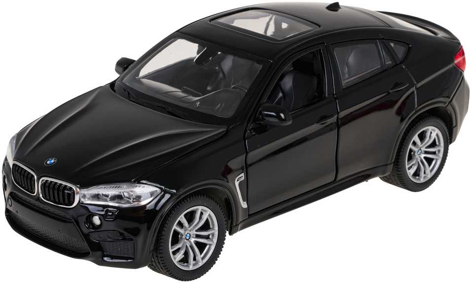 Autko Metalowe 1:24 BMW X6M Juodas RASTAR