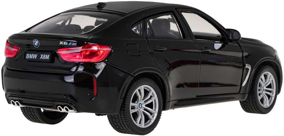 Autko Metalowe 1:24 BMW X6M Juodas RASTAR