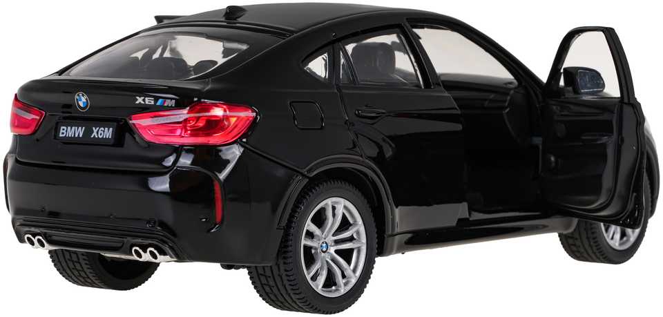 Autko Metalowe 1:24 BMW X6M Juodas RASTAR