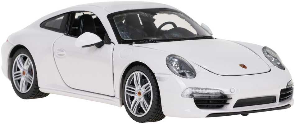 Autko Metalowe 1:24 Porsche 911 Baltas RASTAR