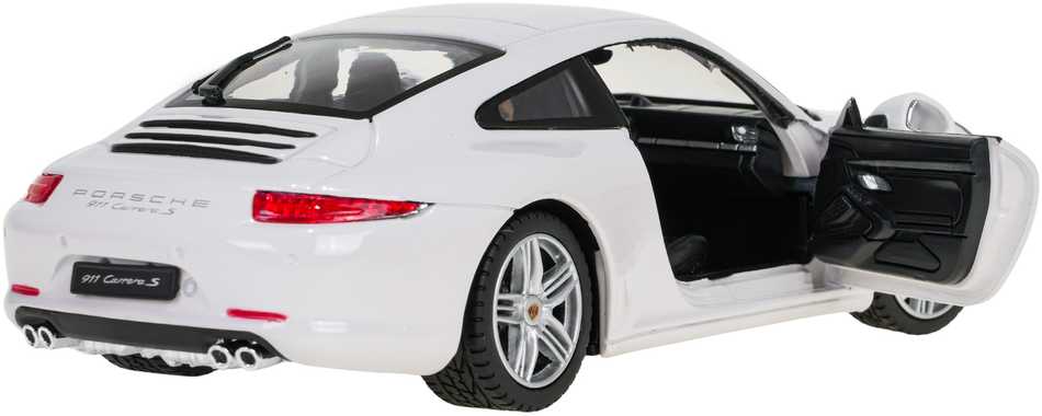 Autko Metalowe 1:24 Porsche 911 Baltas RASTAR