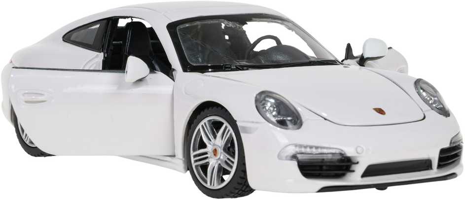 Autko Metalowe 1:24 Porsche 911 Baltas RASTAR