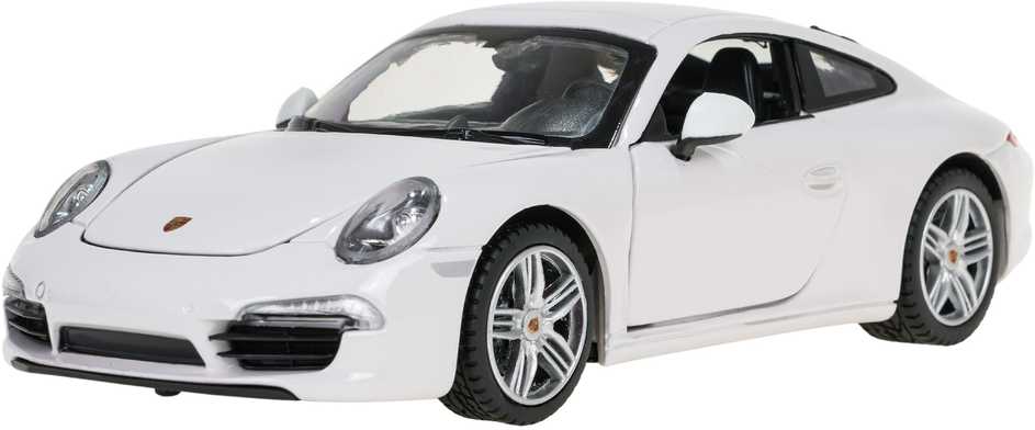 Autko Metalowe 1:24 Porsche 911 Baltas RASTAR