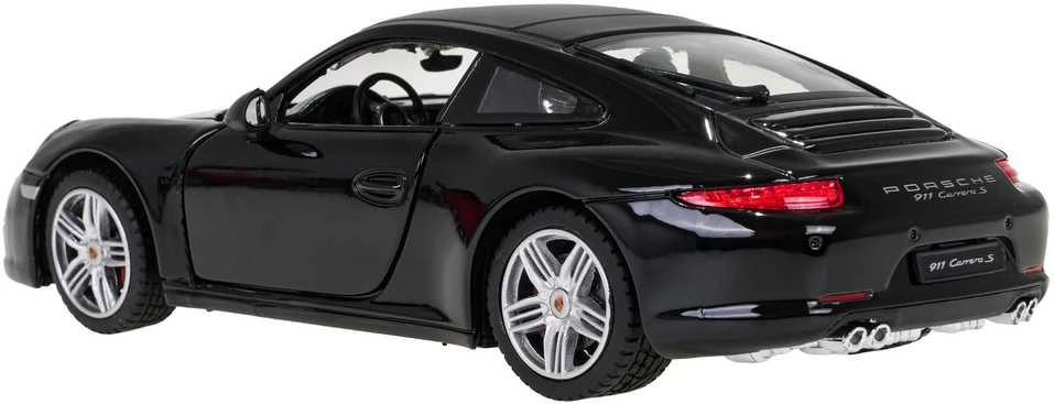 Metalinis automobilis 1:24 Porsche 911 Juoda RASTAR