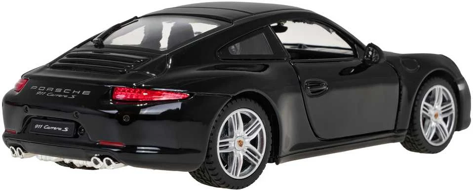 Metalinis automobilis 1:24 Porsche 911 Juoda RASTAR
