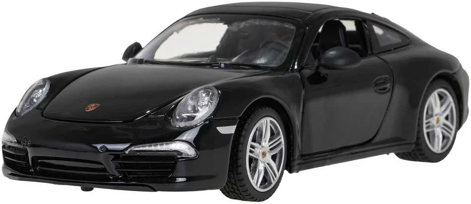 Metalinis automobilis 1:24 Porsche 911 Juoda RASTAR