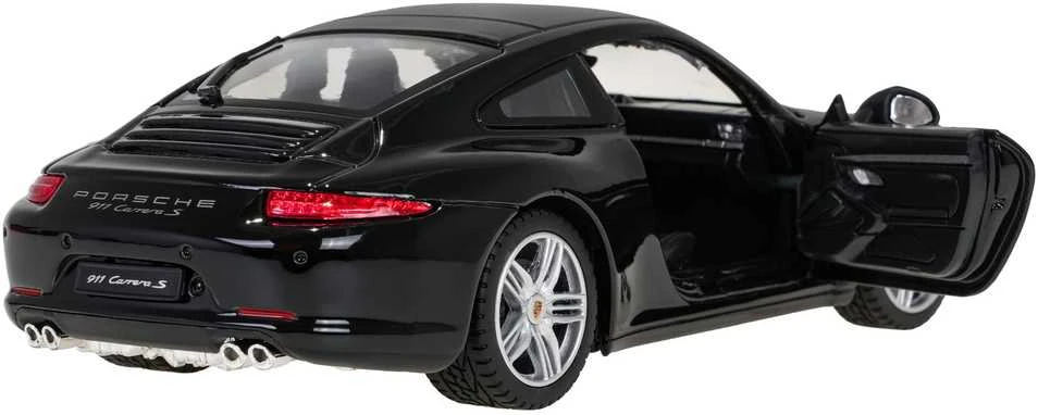 Metalinis automobilis 1:24 Porsche 911 Juoda RASTAR