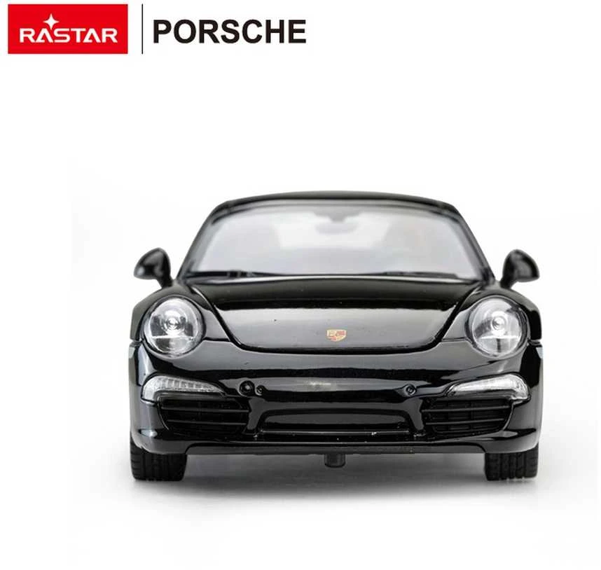 Metalinis automobilis 1:24 Porsche 911 Juoda RASTAR