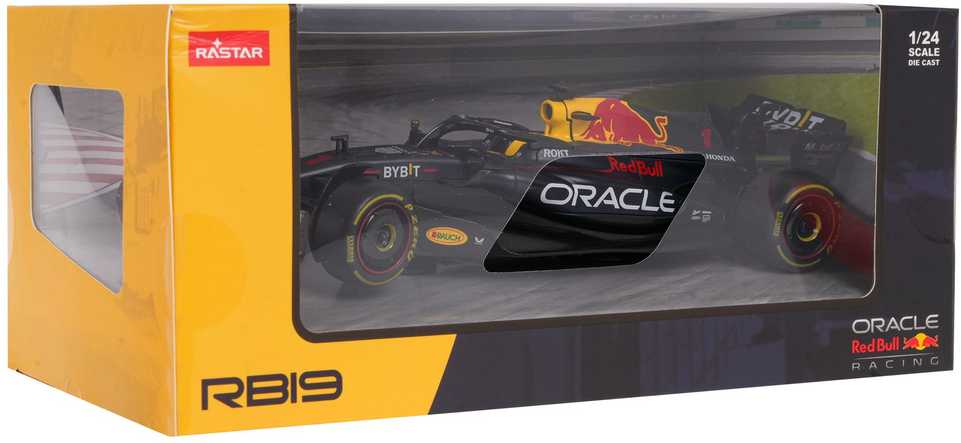 Metalinis automobilis 1:24 Raudonas Bull F1 RB19 RASTAR