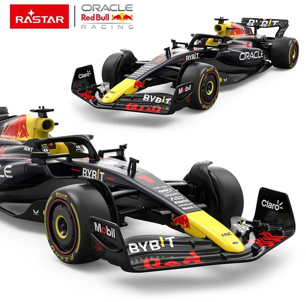 Metalinis automobilis 1:24 Raudonas Bull F1 RB19 RASTAR