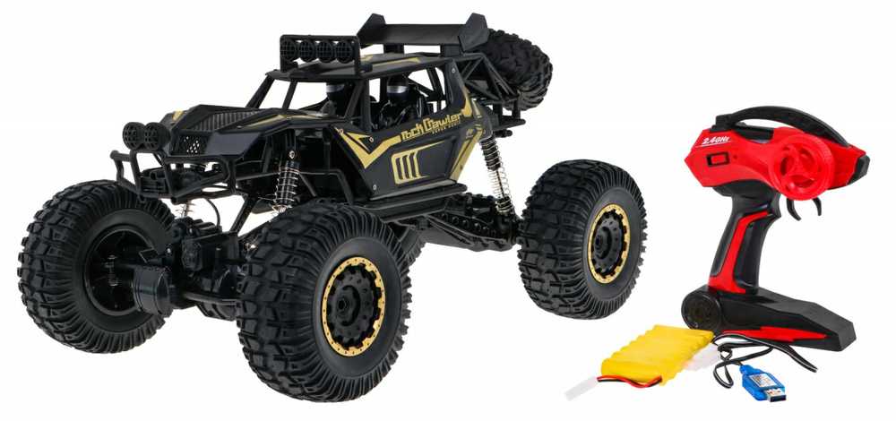 DWM Nuotoliniu būdu valdomas visureigis Metal Mega Crawler 1:8