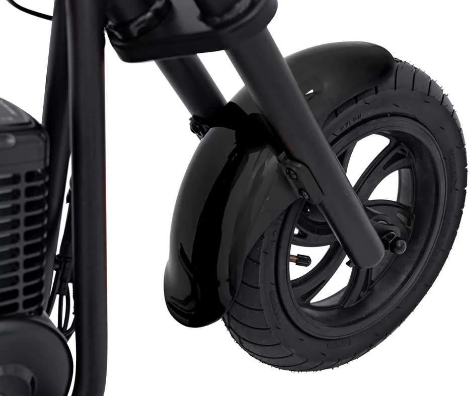 Elektrinis vaikiškas motociklas Cruiser 12 juodas iki 16km/h