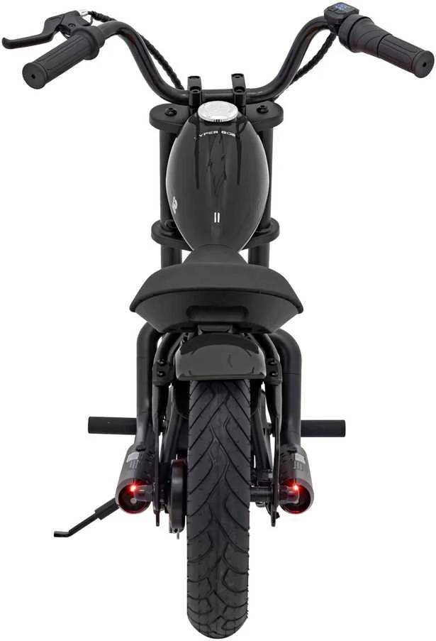 Elektrinis vaikiškas motociklas Cruiser 12 juodas iki 16km/h