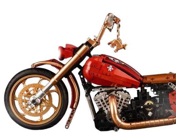 Konstrukciniai blokai motociklui 2111 vnt. raudoni