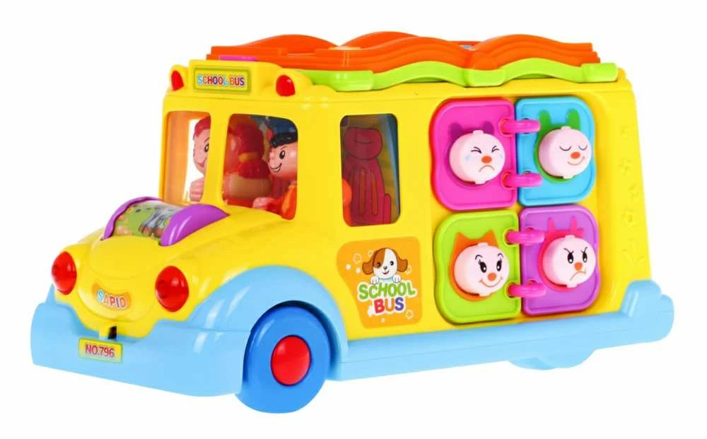 Hola SCHOOL BUS Interaktyvioji transporto priemonė ZA0019
