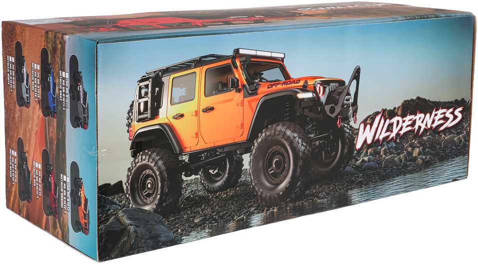 Ramiz Nuotolinio valdymo automobilis Wilderness RTR 1:10 oranžinis ZRC.HB-R1012