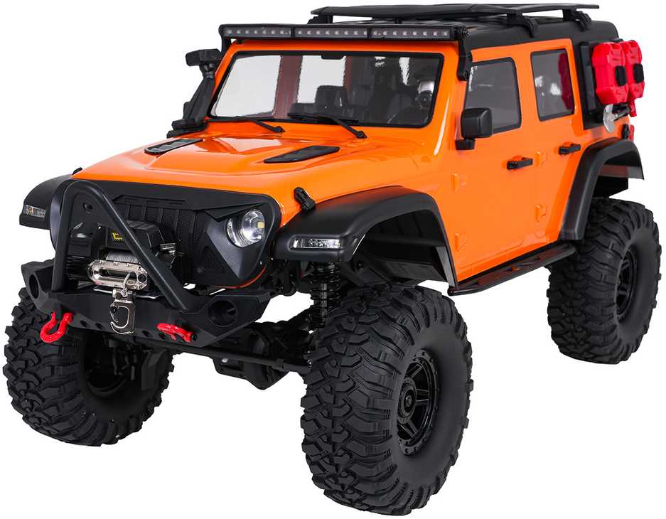 Ramiz Nuotolinio valdymo automobilis Wilderness RTR 1:10 oranžinis ZRC.HB-R1012