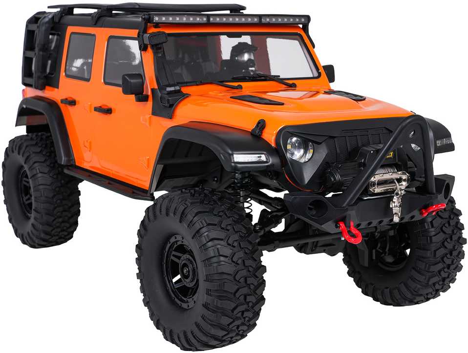 Ramiz Nuotolinio valdymo automobilis Wilderness RTR 1:10 oranžinis ZRC.HB-R1012