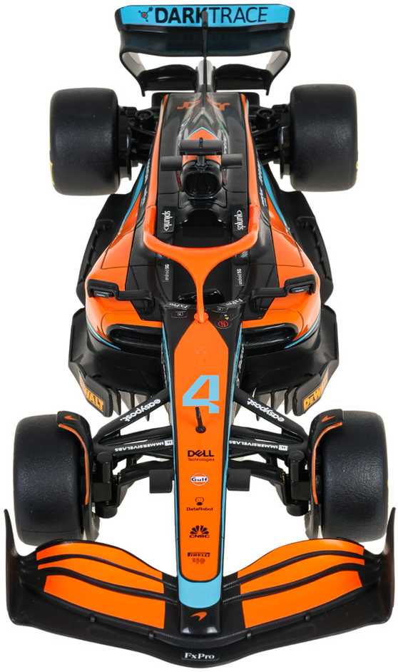 Autko Metalowe 1:24 McLaren F1 MCL36 Oranžinė RASTAR