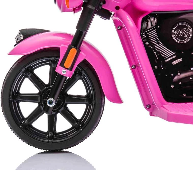 Pink Rožinė Elektrinis motociklas Chopper INDIAN, Rožinė